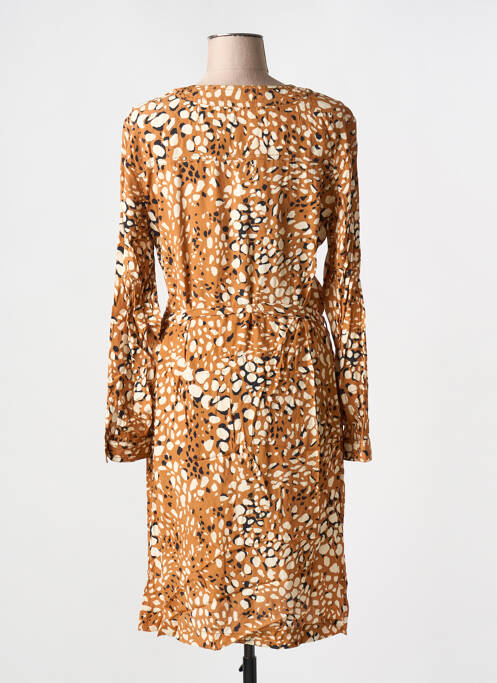 Robe mi-longue marron DIANE LAURY pour femme