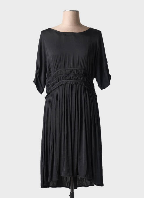 Robe mi-longue noir MD'M pour femme