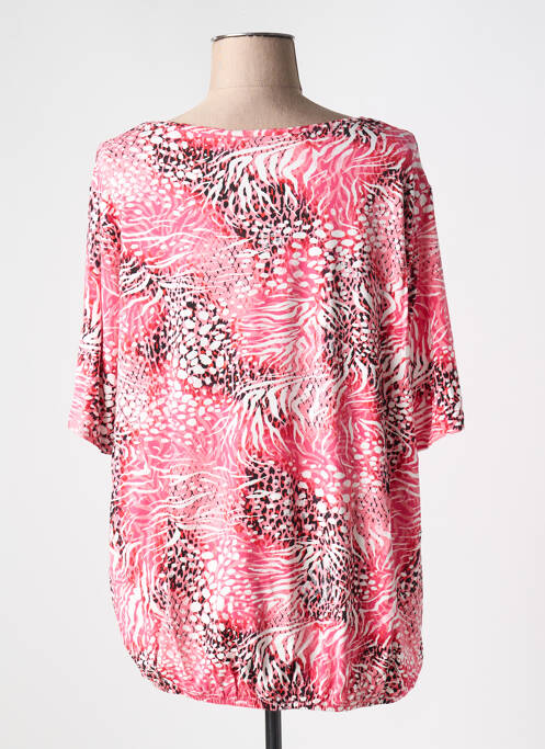 T-shirt rose SIGNATURE pour femme