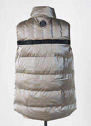 Doudoune poches sans capuche marron clair DOLCEZZA femme