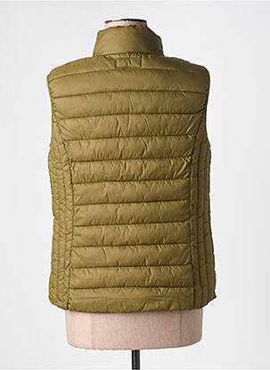 Doudoune poches sans capuche vert JENSEN femme