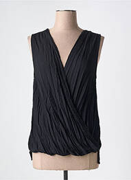Top sans manche sans manche noir LOLA ESPELETA femme