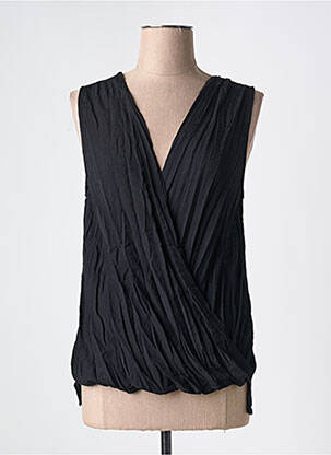 Top sans manche sans manche noir LOLA ESPELETA femme