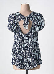 Top bleu ÉTYMOLOGIE pour femme seconde vue