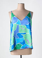 Top bleu UNIKA pour femme seconde vue