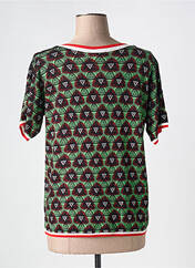 T-shirt vert FELINO pour femme seconde vue