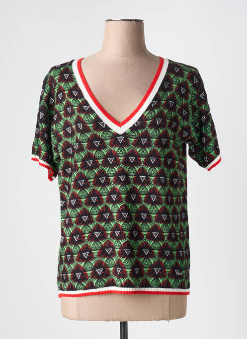 T-shirt vert FELINO pour femme