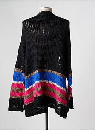 Gilet manches longues stretch noir CISO femme