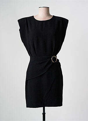 Robe courte sans manche sans manche noir MORGAN femme