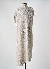 Gilet manches courtes beige LOLA ESPELETA pour femme seconde vue