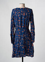 Robe mi-longue bleu C'EST BEAU LA VIE pour femme seconde vue