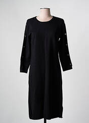 Robe mi-longue noir SIGNATURE pour femme seconde vue