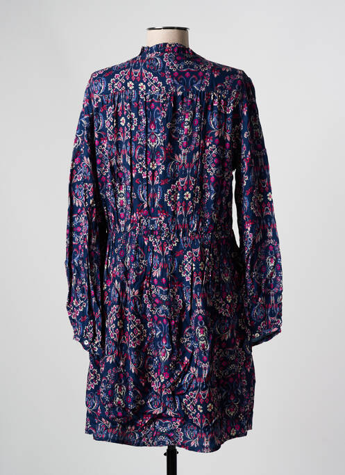 Robe courte bleu C'EST BEAU LA VIE pour femme