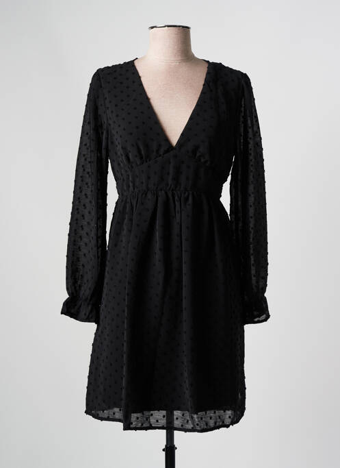 Robe courte noir BY ONE pour femme