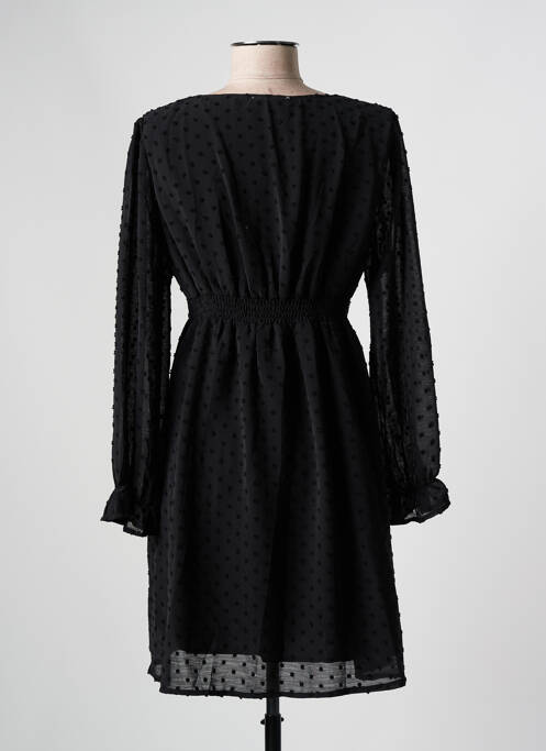Robe courte noir BY ONE pour femme