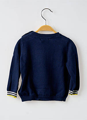 Pull imprimé fantaisie manches longues bleu MAYORAL garçon