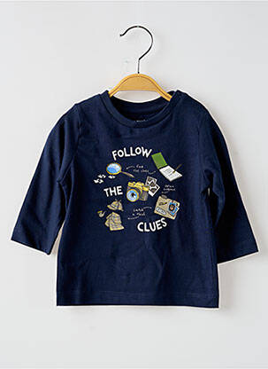 T-shirt manches longues manches longues bleu MAYORAL garçon