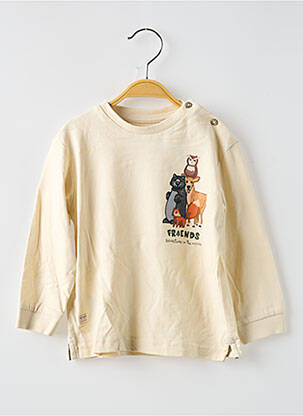 T-shirt manches longues manches longues beige MAYORAL garçon