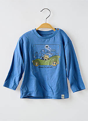 T-shirt manches longues manches longues bleu MAYORAL garçon