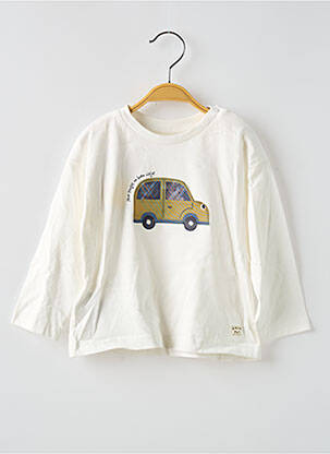 T-shirt manches longues manches longues blanc MAYORAL garcon