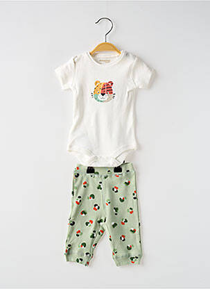 Ensemble pantalon taille élastique vert MAYORAL garçon