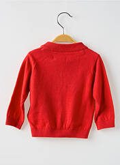 Gilet manches longues rouge MAYORAL pour garçon seconde vue