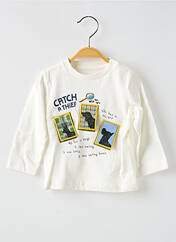 T-shirt blanc MAYORAL pour garçon seconde vue