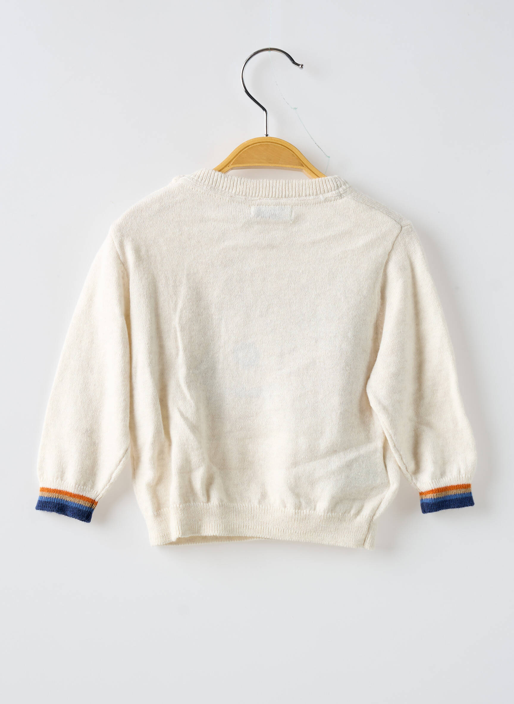 Pull imprimé fantaisie manches longues beige MAYORAL garçon