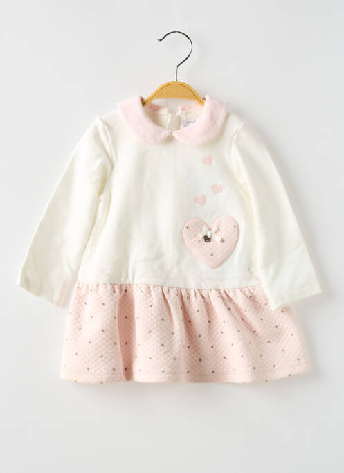 Robe mi-longue rose MAYORAL pour fille