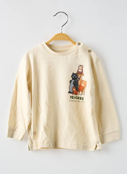 T-shirt beige MAYORAL pour garçon