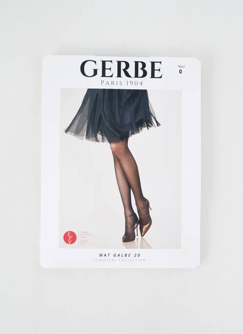 Collants noir GERBE pour femme