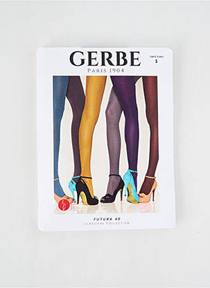 Collants stretch violet GERBE femme