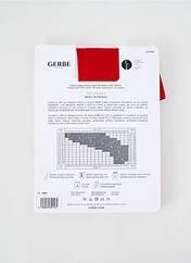 Collants rouge GERBE pour femme seconde vue