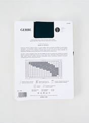 Collants vert GERBE pour femme seconde vue