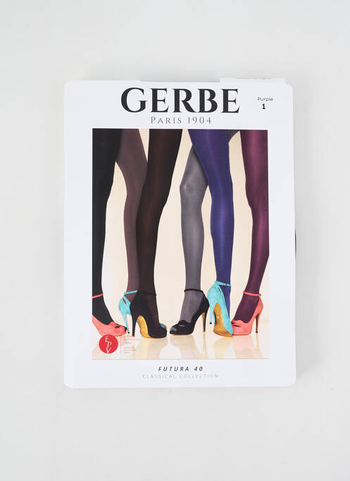 Collants bleu GERBE pour femme