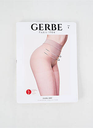 Collants stretch noir GERBE femme