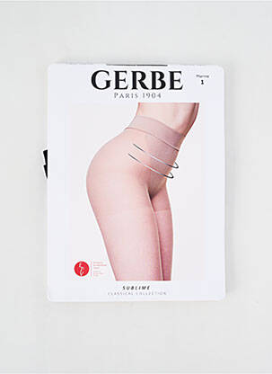 Collants stretch bleu GERBE femme