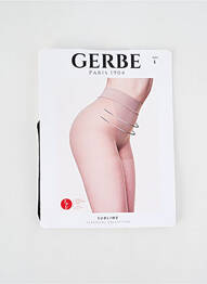 Collants stretch noir GERBE femme
