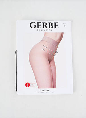 Collants stretch noir GERBE femme