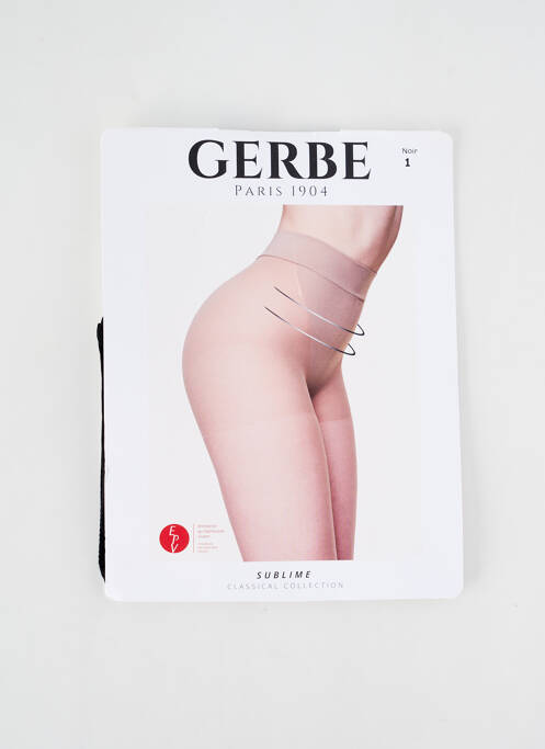 Collants noir GERBE femme