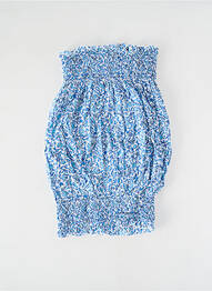 Top stretch sans manche bleu BEAU COMME UN LUNDI femme