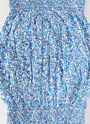 Top stretch sans manche bleu BEAU COMME UN LUNDI femme