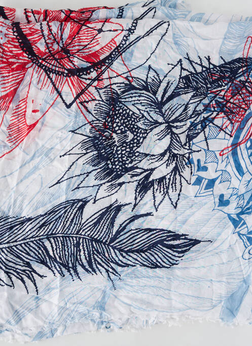 Foulard bleu BARTS pour femme