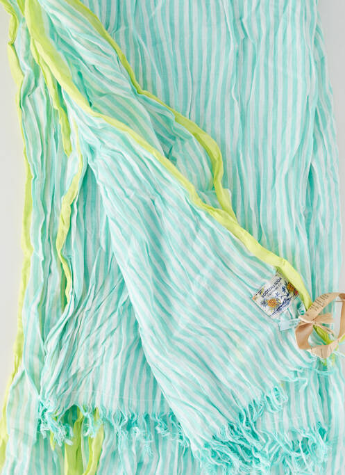 Echarpe bleu SCOTCH & SODA femme