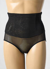 Culotte gainante noir DES PIN UP & DES GAINES pour femme seconde vue