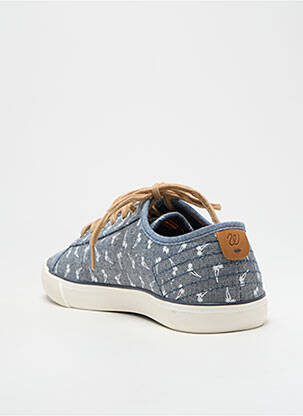 Baskets bout rond bout rond bleu WRANGLER unisexe