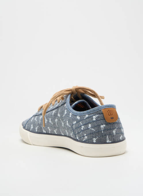 Baskets bleu WRANGLER pour unisexe