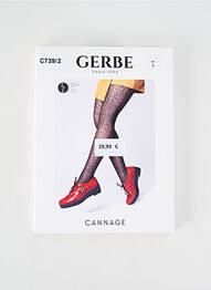 Collants stretch noir GERBE femme