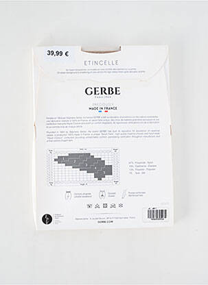 Collants stretch or GERBE femme