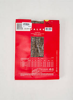 Collants imprimé fantaisie vert FALKE femme